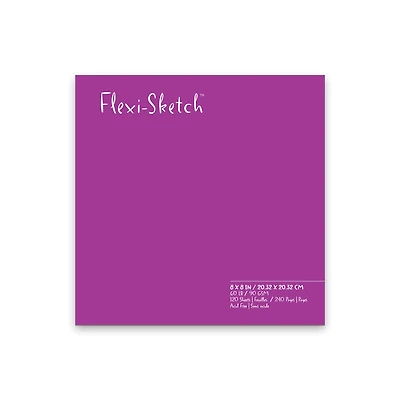 Global Art Flexi-Sketch Sketchbook, 8" x 8"