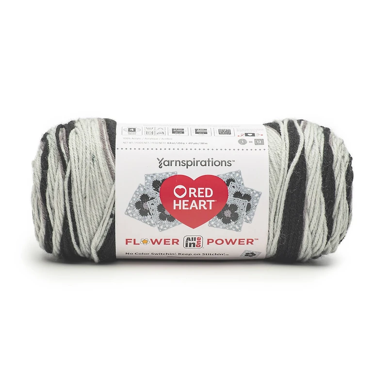 3 Pack Red Heart® All In One Flower Power™ Yarn