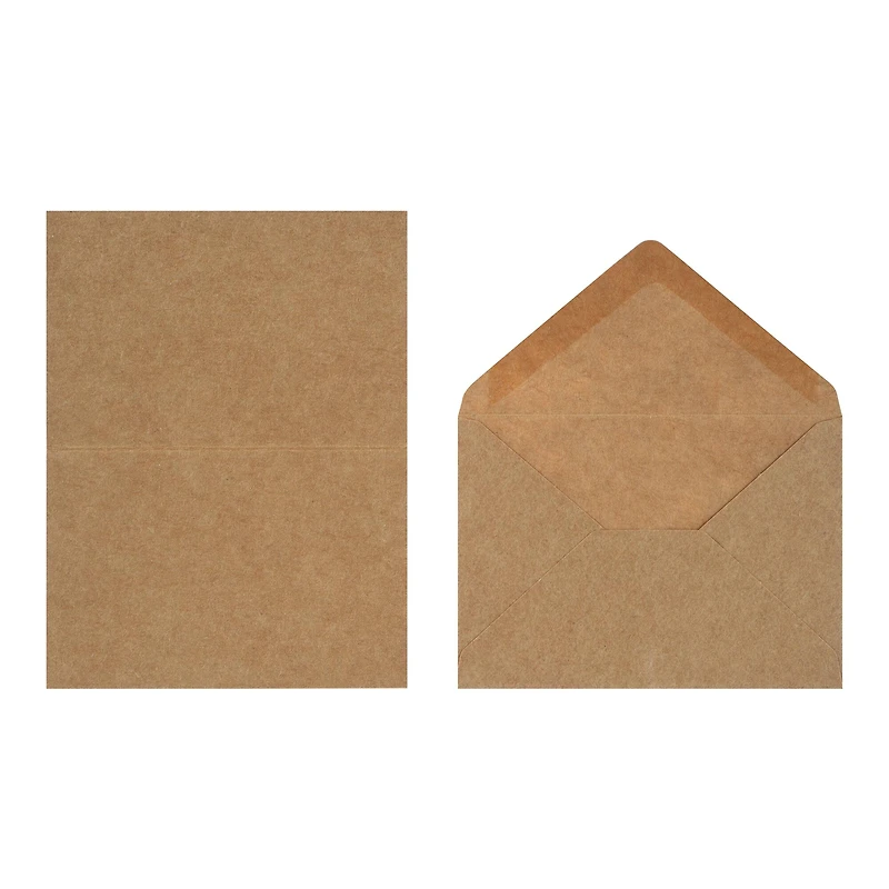 Mini Kraft Card & Envelope Set by Recollections™