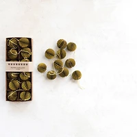 Hello Honey® 6ft. Handmade Recycled Paper Honeycomb Ball with Gold Glitter Garland