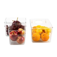 Simplify Small Square Horizontal Clear Organizer