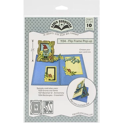 Karen Burniston Dies-Flip Frame Pop-Up
