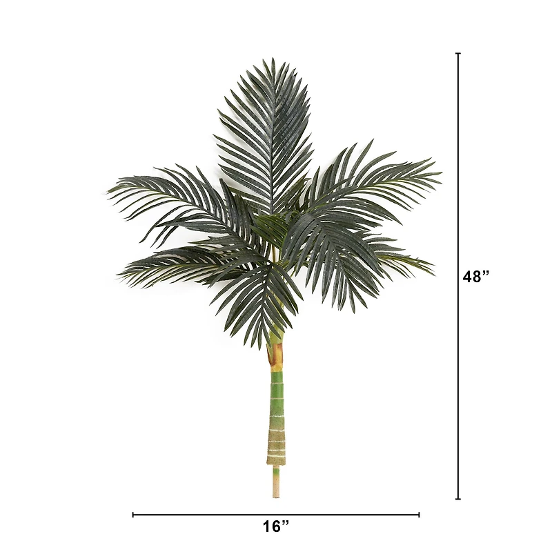 4ft. Artificial Golden Cane Palm Tree