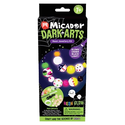 Micador® Dark Arts Neon Glow Jewelry Kit