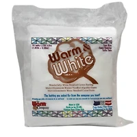 Warm & White® 72" x 90" Pre-Cut Twin Cotton Batting