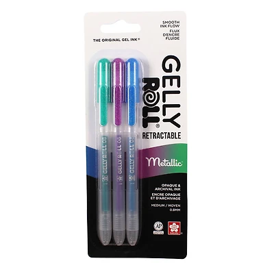 Gelly Roll® Metallic® Medium Retractable Pen Set