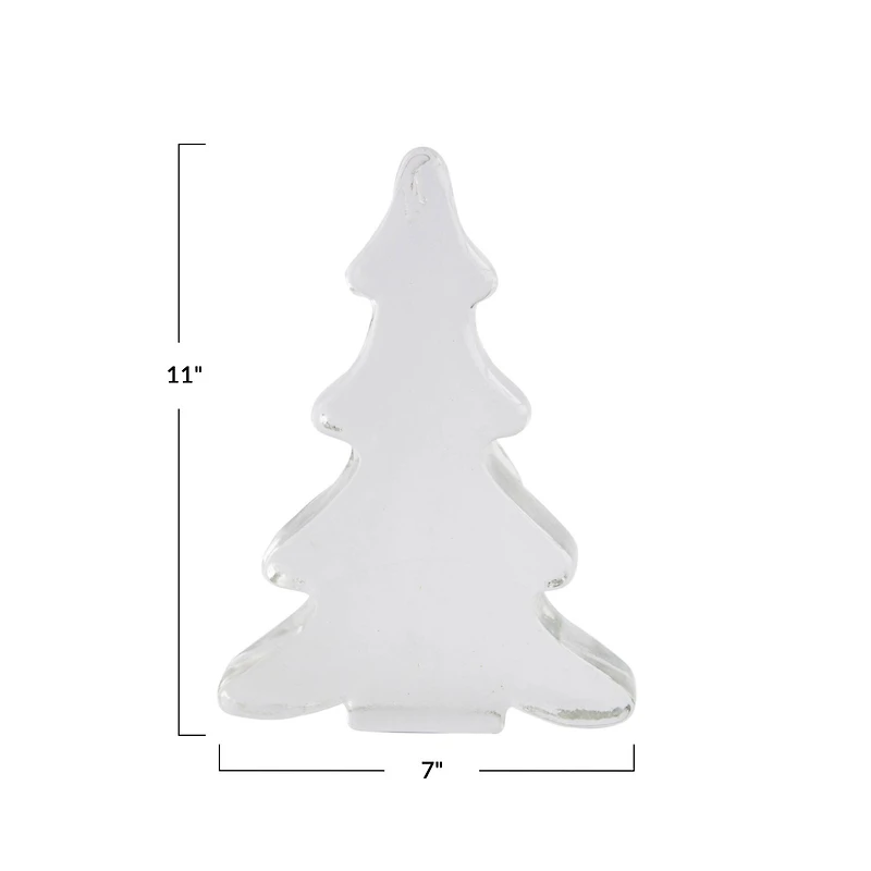 Hello Honey® Clear Flat Glass Tree Décor