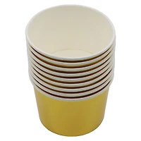 8oz. Gold Snack Cups, 10ct. by Celebrate It™