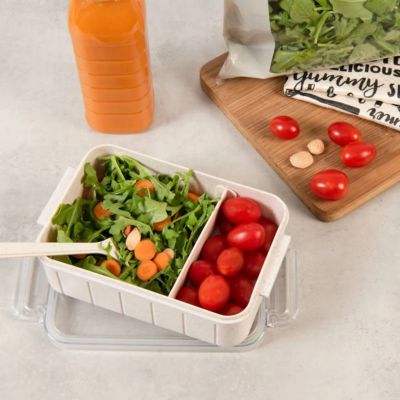 Simplify Eco-Friendly Natural Lunch Boxes, 2ct.