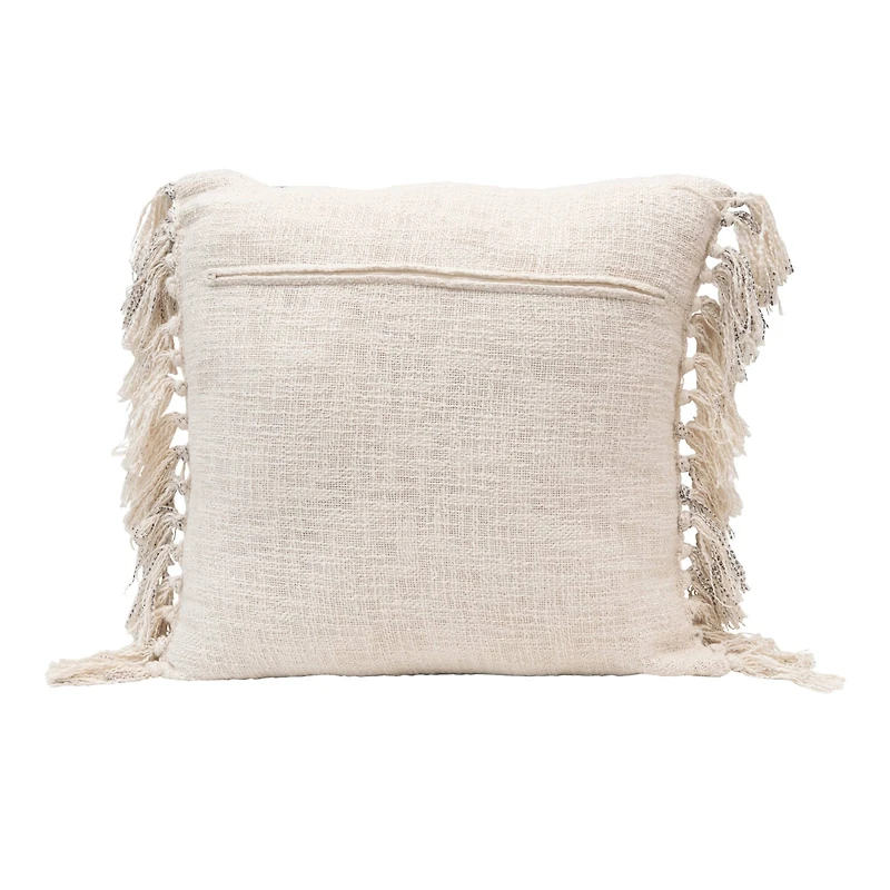 Hello Honey® Stonewashed Chevron Print Cotton Slub Pillow