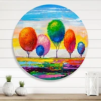 Designart - Colourful Ornamental Trees VI