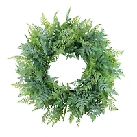 26" Artificial Fern Spring Wreath