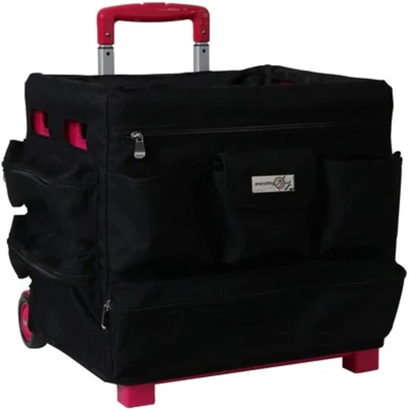 Everything Mary Black Cart Organizer Cover