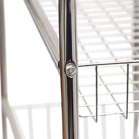 Household Essentials 33" Triple Tier Slim Storage Cart