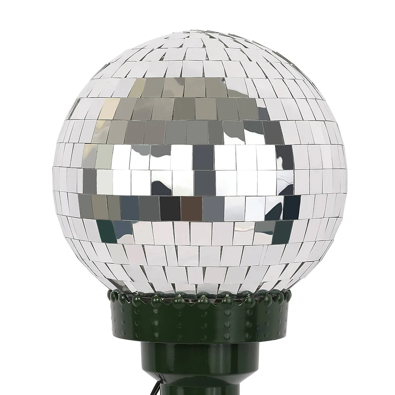 8" Rotating Disco Ball Lighted Tree Topper by Ashland®
