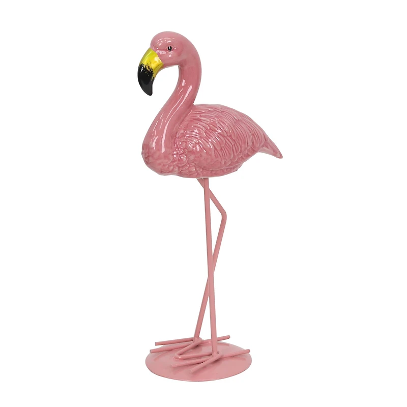 12.25" Ceramic Flamingo by Ashland®