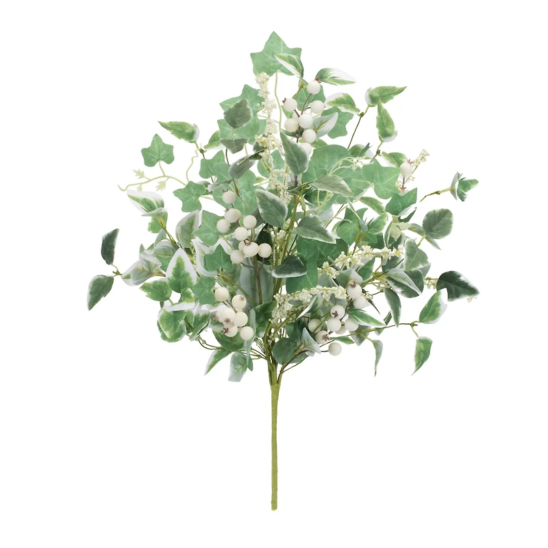 20" Mixed Ivy Foliage Berry Bushes, 2ct.