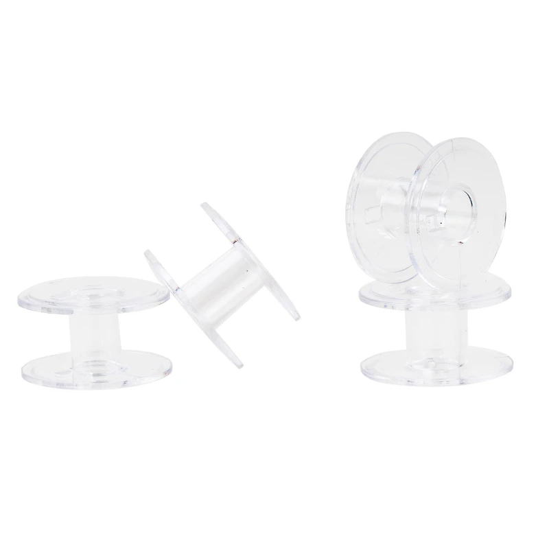 SINGER® Class 15 Transparent Bobbins, 4ct.