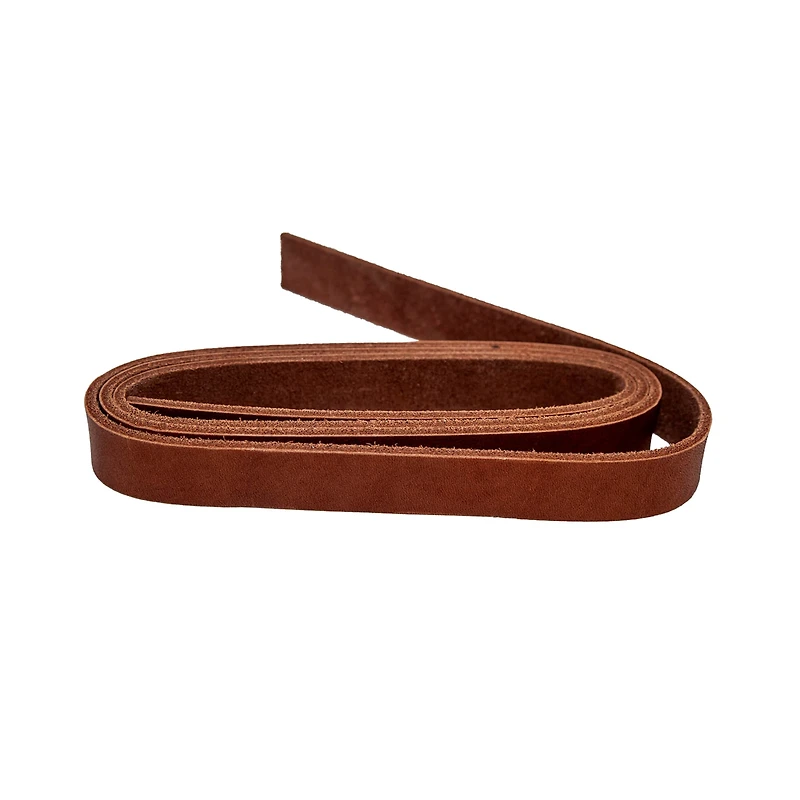 6 Pack: Dark Acorn Brown Leather Strap by ArtMinds™