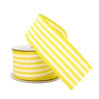 1.5" x 3yd. Wired Stripe Ribbon by Celebrate It™