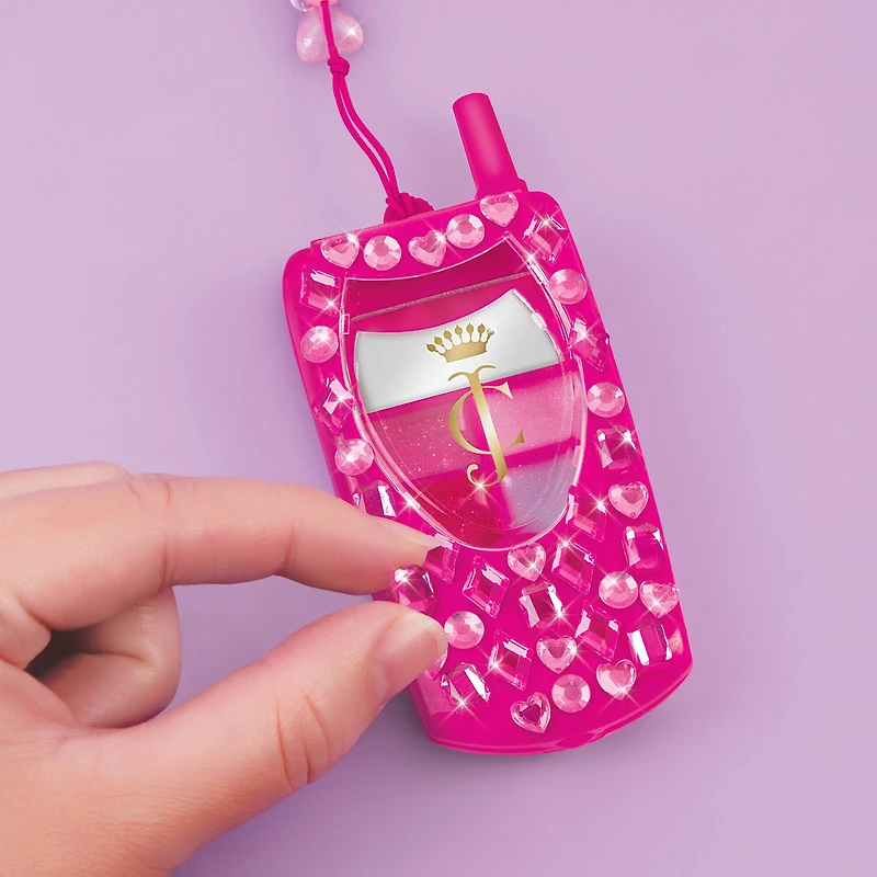 Make It Real™ Juicy Couture Dial Up the Style Lip Gloss Phone & DIY Lanyard Set