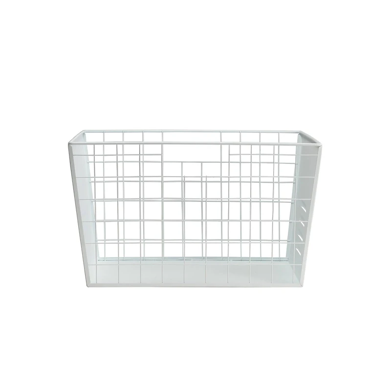 13" White Wire Multifunctional Basket