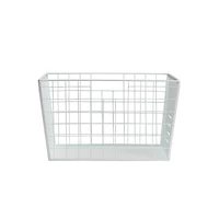 13" White Wire Multifunctional Basket