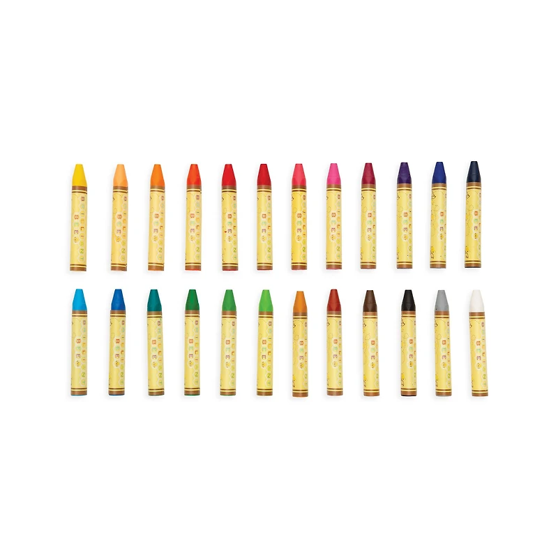 OOLY Brilliant Bee Crayons, 24ct.