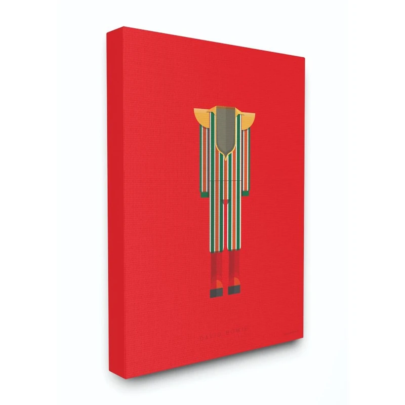 Stupell Industries David Bowie Canvas Wall Art