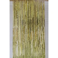 6.5ft. Gold Tinsel Curtain by Celebrate It™