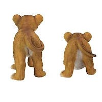 Design Toscano Lion Cubs of the Sahara Animal Statue Set