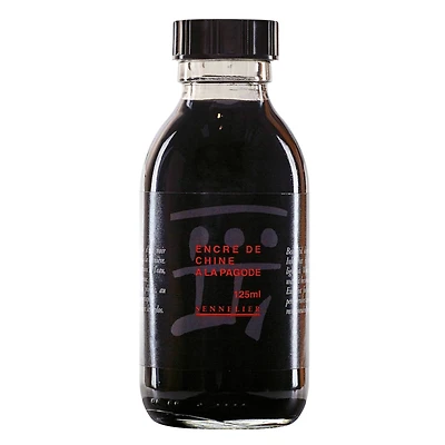 Sennelier Black China Ink, 125mL