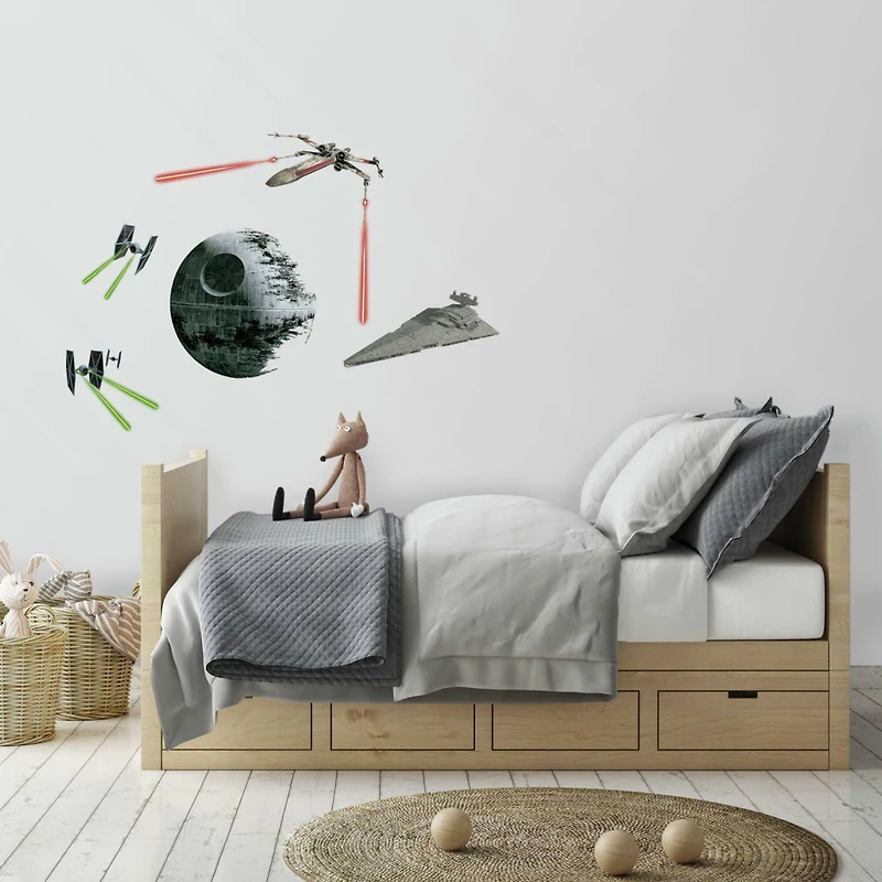 RoomMates Star Wars Classic Space Ships Peel & Stick Giant Decals