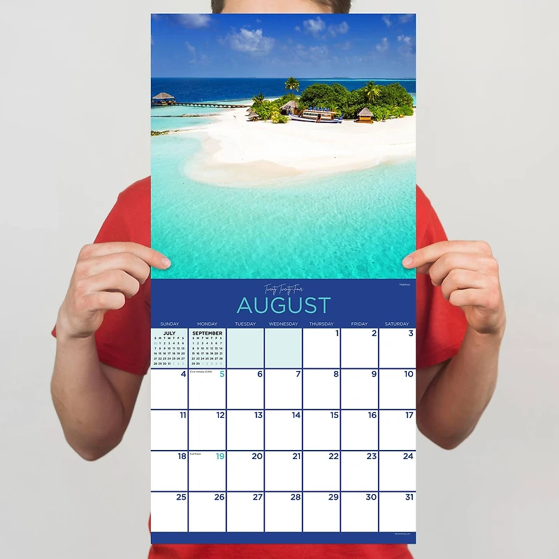 TF Publishing 2024 Tropical Escapes Wall Calendar