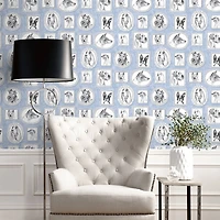 Surface Style Pup Portraits Peel & Stick Wallpaper