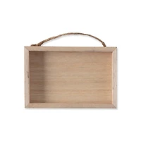 24 Pack: 6" x 4" Wood Shadow Box by Make Market®
