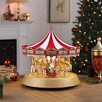 Mr. Christmas 17" Animated Sparkle Carousel