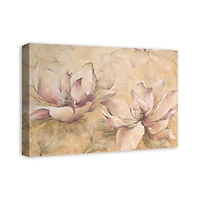 Pink Magnolia 24" x 16" Canvas Wall Art
