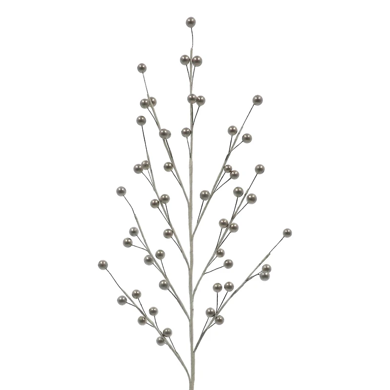 27" Metallic Champagne Berry Stem by Ashland®