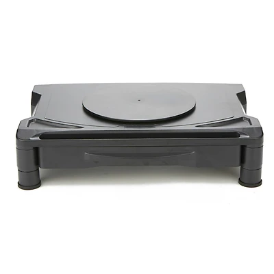 Mind Reader Rotative Black Extra Wide Monitor Riser