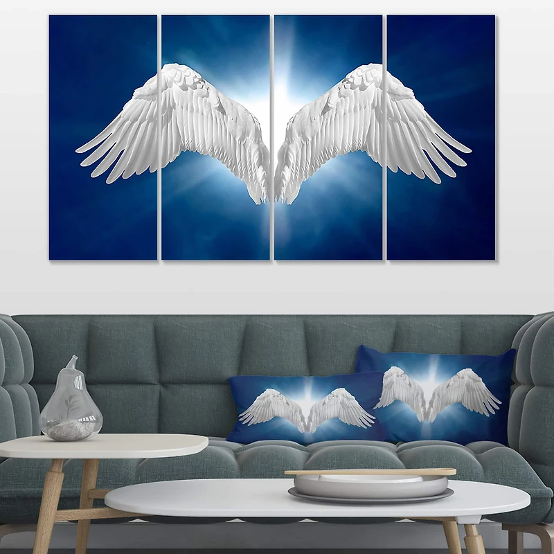 Designart - Angel Wings on Background