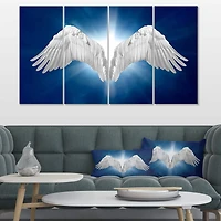 Designart - Angel Wings on Background