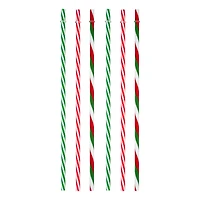 12.25" Christmas Plastic Straw Set by Ashland®