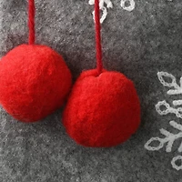 18" Gray Christmas Stocking With Snowflakes