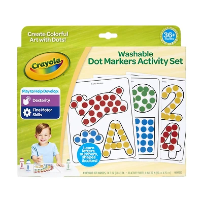 Crayola® Washable Dot Markers Activity Set