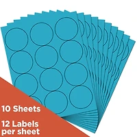 JAM Paper 2.5" Circle Product & Container Labels