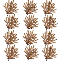 Brown Pinecone Pine Spray, 12ct.