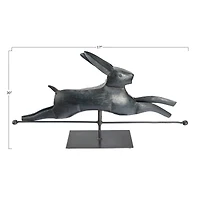 Hello Honey® 30" Leaping Rabbit on Stand
