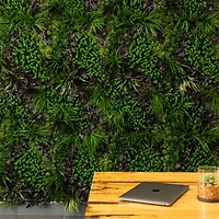 20" x 40" Borneo Jungle Artificial Living Wall Panel