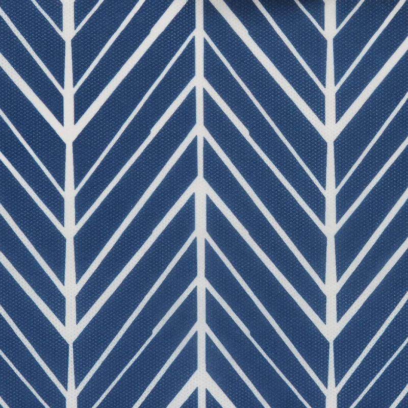 DII® 11" Nautical Blue Herringbone Storage Cube, 2ct.